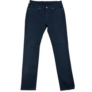 Levi's 511 Slim Fit Jeans Dark Wash Stretch‎ Denim Modern Style W34 L34